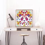 Crystal Rhinestone Diamond Painting Kit - Cartoon Animal Panda - Hibah-Diamond painting art studio