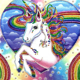 Crystal Rhinestone Diamond Painting Kit - Cartoon Animal Unicorn