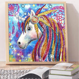 Crystal Rhinestone Diamond Painting Kit - Cartoon Animal Unicorn - Hibah-Diamond painting art studio
