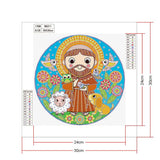 Crystal Rhinestone Diamond Painting Kit - Cartoon Characters - Hibah-Diamond painting art studio
