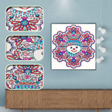Crystal Rhinestone Diamond Painting Kit - Cartoon Christmas Snowman Doll - Hibah-Diamond painting art studio