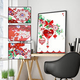 Crystal Rhinestone Diamond Painting Kit - Christmas decoration - Hibah-Diamond painting art studio