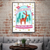 Crystal Rhinestone Diamond Painting Kit - Christmas deer - Hibah-Diamond painting art studio