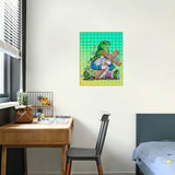Crystal Rhinestone Diamond Painting Kit - Christmas gnome - Hibah-Diamond painting art studio