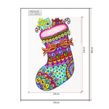 Crystal Rhinestone Diamond Painting Kit - Christmas stocking - Hibah-Diamond painting art studio