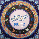 Crystal Rhinestone Diamond Painting Kit -Compass Pisces