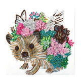 Crystal Rhinestone Diamond Painting Kit - Cute Animals - Hibah-Diamond painting art studio