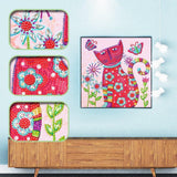 Crystal Rhinestone Diamond Painting Kit -Cute cat - Hibah-Diamond?painting art studio