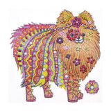 Crystal Rhinestone Diamond Painting Kit - Cute dog - Hibah-Diamond painting art studio