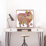 Crystal Rhinestone Diamond Painting Kit - Cute dog - Hibah-Diamond painting art studio