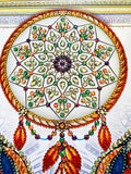 Crystal Rhinestone Diamond Painting Kit - Dreamcatcher eagle (18.5x22.5inch) - Hibah-Diamond painting art studio