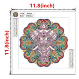Crystal Rhinestone Diamond Painting Kit - Elephant Trunk - Hibah-Diamond painting art studio