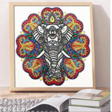Crystal Rhinestone Diamond Painting Kit - Elephant Trunk - Hibah-Diamond painting art studio