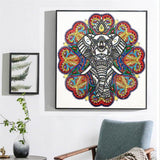 Crystal Rhinestone Diamond Painting Kit - Elephant Trunk - Hibah-Diamond painting art studio