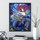 Crystal Rhinestone Diamond Painting Kit - Elf Girl - Hibah-Diamond painting art studio