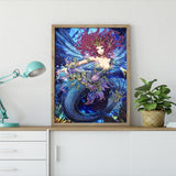 Crystal Rhinestone Diamond Painting Kit - Elf Girl - Hibah-Diamond painting art studio