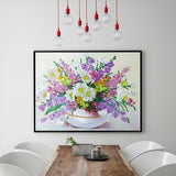 Crystal Rhinestone Diamond Painting Kit - Flower - Hibah-Diamond painting art studio