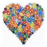Crystal Rhinestone Diamond Painting Kit - Flower Love