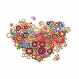 Crystal Rhinestone Diamond Painting Kit - Flower Love