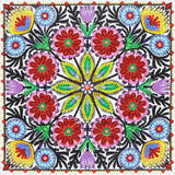 Crystal Rhinestone Diamond Painting Kit - Flower Mandala