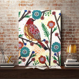 Crystal Rhinestone Diamond Painting Kit - Flowers and birds - Hibah-Diamond painting art studio