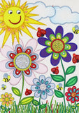 Crystal Rhinestone Diamond Painting Kit - Flowers in the sun - Hibah-Diamond painting art studio