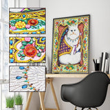 Crystal Rhinestone Diamond Painting Kit-Garfield (16x20inch) - Hibah-Diamond painting art studio