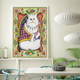 Crystal Rhinestone Diamond Painting Kit-Garfield (16x20inch) - Hibah-Diamond painting art studio