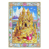 Crystal Rhinestone Diamond Painting Kit -Gold Castle (16x20inch)
