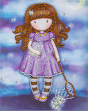 Crystal Rhinestone Diamond Painting Kit - Gorjuss girl - Hibah-Diamond painting art studio