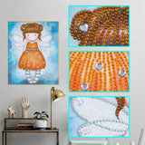 Crystal Rhinestone Diamond Painting Kit - Gorjuss girl - Hibah-Diamond painting art studio