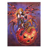 Crystal Rhinestone Diamond Painting Kit - Halloween Magic Wizard - Hibah-Diamond painting art studio
