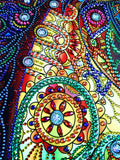 Crystal Rhinestone Diamond Painting Kit - Horse head (18.5x22.5inch) - Hibah-Diamond painting art studio