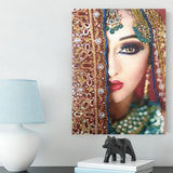 Crystal Rhinestone Diamond Painting Kit - Indian Beauty - Hibah-Diamond painting art studio