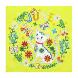 Crystal Rhinestone Diamond Painting Kit - June cat - Hibah-Diamond painting art studio