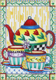 Crystal Rhinestone Diamond Painting Kit - Kettle and cups - Hibah-Diamond painting art studio