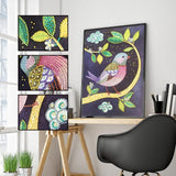Crystal Rhinestone Diamond Painting Kit - Little Bird - Hibah-Diamond painting art studio