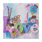 Crystal Rhinestone Diamond Painting Kit - Love