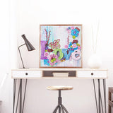 Crystal Rhinestone Diamond Painting Kit - Love - Hibah-Diamond painting art studio