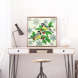 Crystal Rhinestone Diamond Painting Kit - Magpies - Hibah-Diamond painting art studio