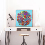 Crystal Rhinestone Diamond Painting Kit - Mandala flower - Hibah-Diamond?painting art studio
