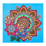 Crystal Rhinestone Diamond Painting Kit - Mandala - Hibah-Diamond painting art studio
