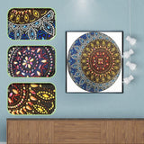 Crystal Rhinestone Diamond Painting Kit - Mandala - Hibah-Diamond painting art studio