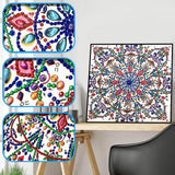 Crystal Rhinestone Diamond Painting Kit - Mandala - Hibah-Diamond painting art studio