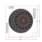 Crystal Rhinestone Diamond Painting Kit - Mandala - Hibah-Diamond painting art studio