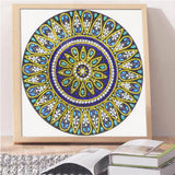 Crystal Rhinestone Diamond Painting Kit - Mandala - Hibah-Diamond painting art studio