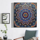Crystal Rhinestone Diamond Painting Kit - Mandala - Hibah-Diamond painting art studio
