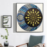 Crystal Rhinestone Diamond Painting Kit - Mandala - Hibah-Diamond painting art studio
