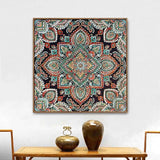 Crystal Rhinestone Diamond Painting Kit - Mandala - Hibah-Diamond painting art studio