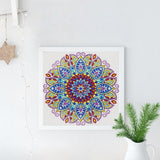 Crystal Rhinestone Diamond Painting Kit | Mandala - Hibah-Diamond?painting art studio